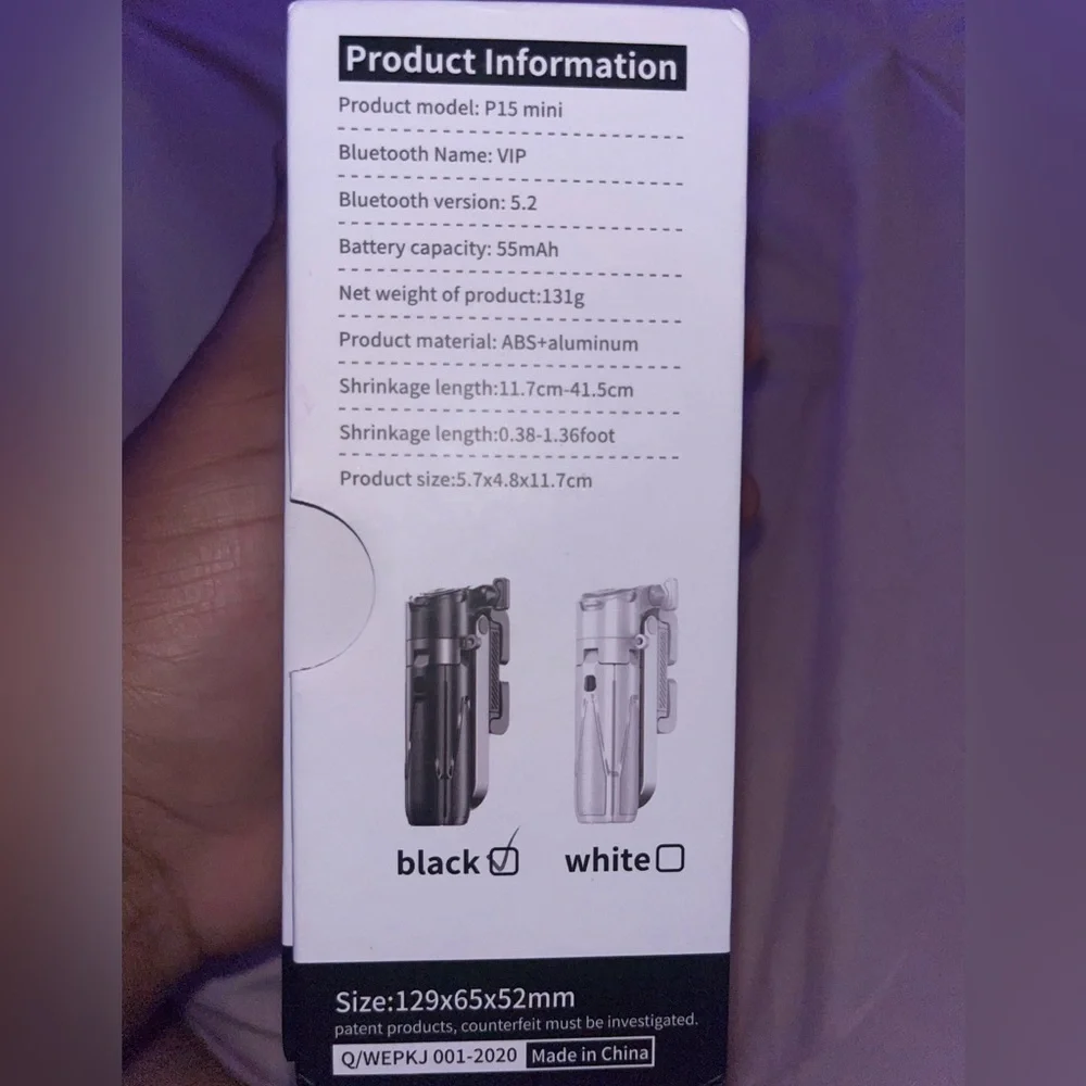 P15 Mini Grip Quadripod